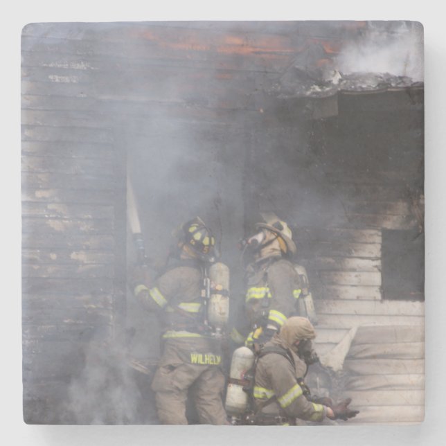 Firefighter Stenunderlägg (Framsidan)