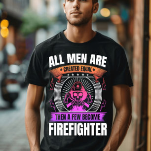 Firefighter stöder jämställdhetsgaranti t shirt
