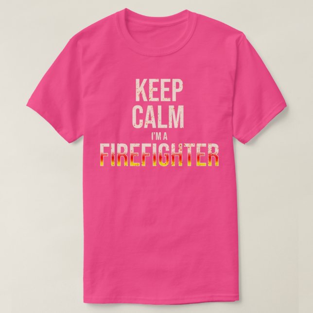 Firefighter T Shirt (Design framsida)