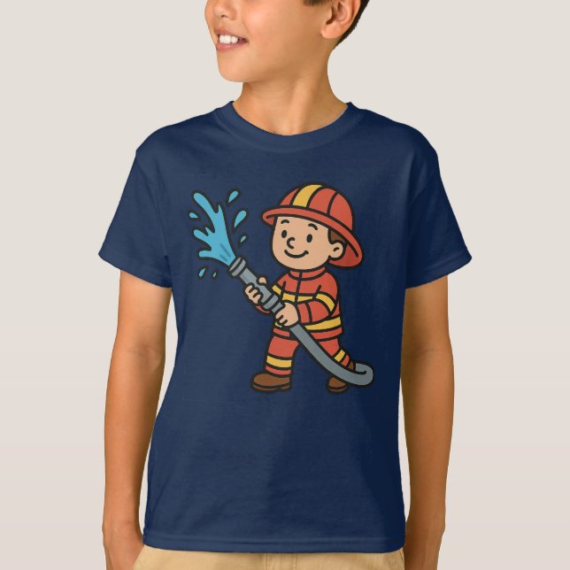 Firefighter T Shirt (Framsida)