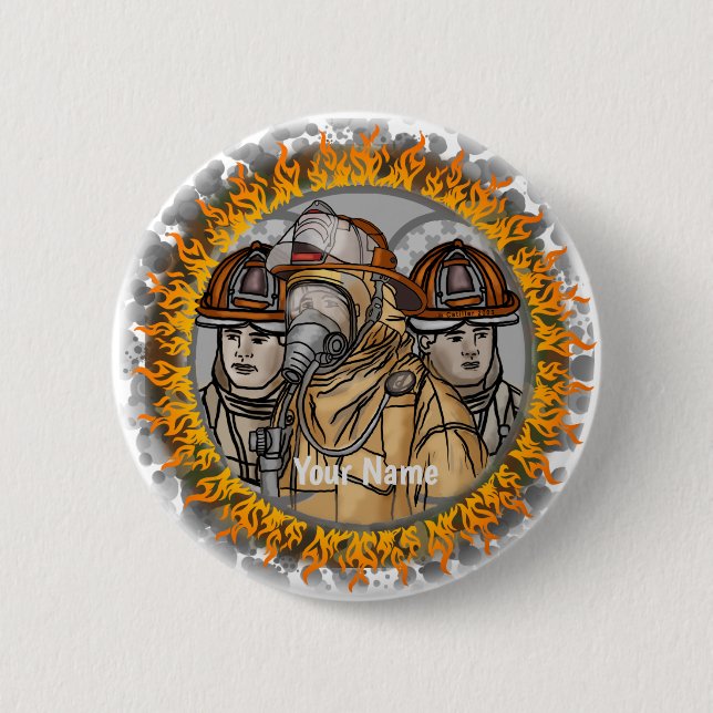 Firefighter Team-stift Knapp (Framsida)