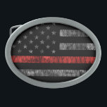 Firefighter Thin Red Line Flagga<br><div class="desc">Firefighter Thin Red Line Flagga</div>