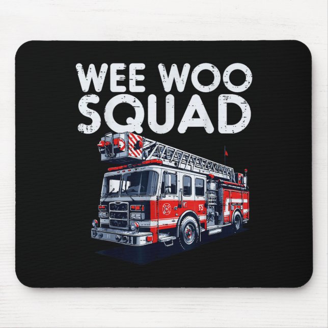Firefighter Truck Wee Woo Squad Fireman Men Boys K Musmatta (Framsidan)
