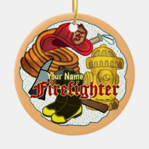 Firefighter Verktyg ornament