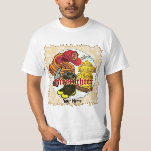 Firefighter verktyg tshirt t shirt