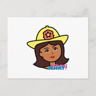 Firefighter Vykort