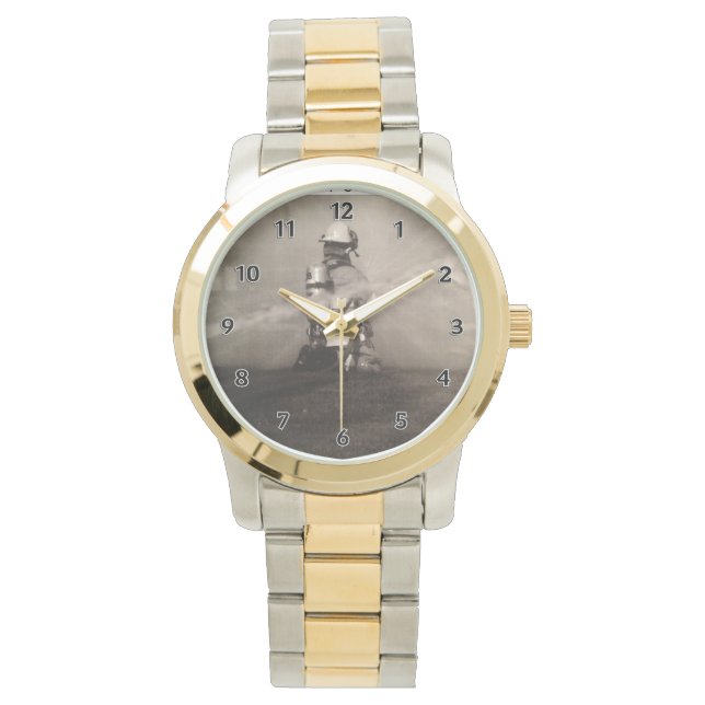 Firefighter Working Armbandsur (Framsida)