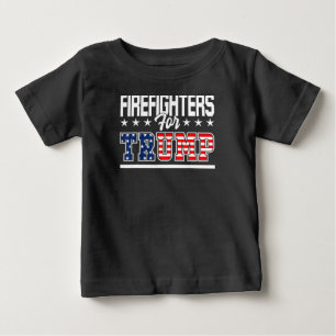 Firefighters Trump America President 2020 First T Shirt