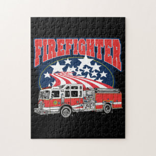 Firefightinglastbil Pussel