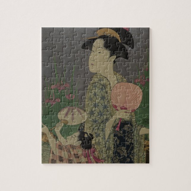 Fireflies 1793 (färgträsnittet) pussel (Vertikal)