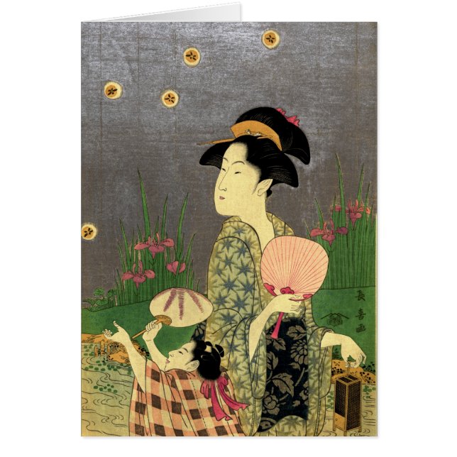 Fireflies 1793 hälsningskort (Framsidan)