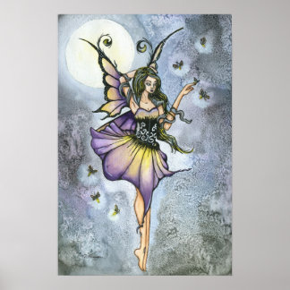 Fireflies Art Print av Ashley Thieszen Poster