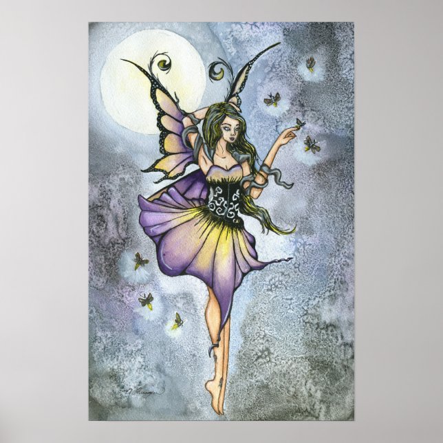 Fireflies Art Print av Ashley Thieszen Poster (Framsidan)