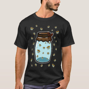 Fireflies Burk Glowworm Entomology Insekt Kryp T Shirt