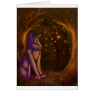 Fireflies Hälsningskort