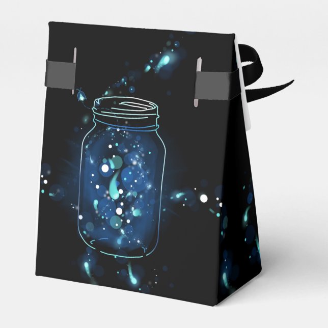 Fireflies i Burk Presentaskar (Baksidan Sidan)