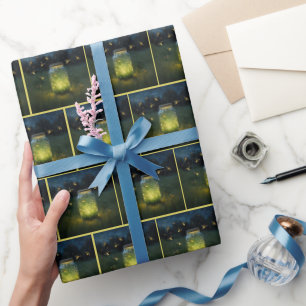 Fireflies i Glass Burk Presentpapper