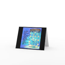 Fireflies in a Burk Notecard ©MillwardStudios 2011