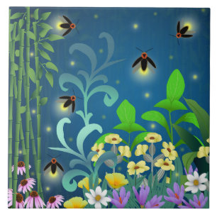 Fireflies kakelplatta