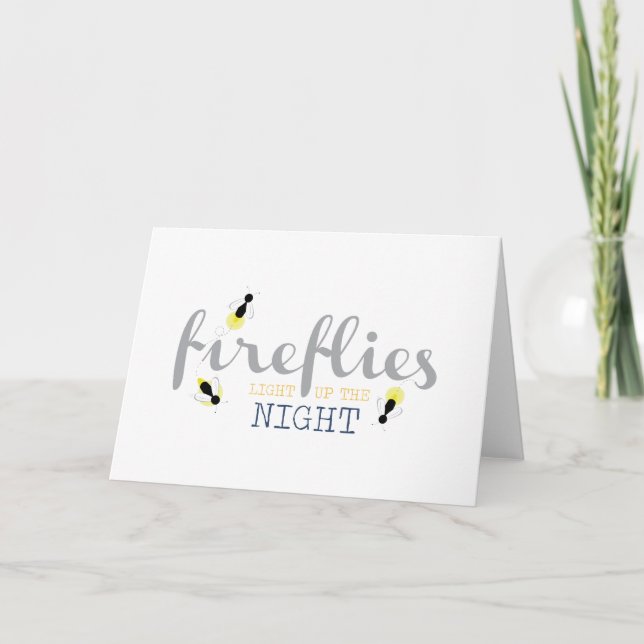 Fireflies Kort (Framsida)