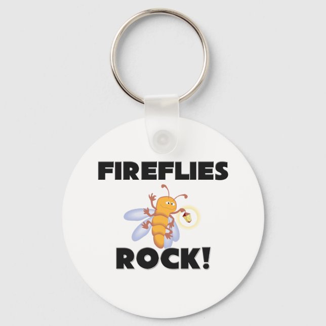 Fireflies Sten Nyckelring (Framsida)