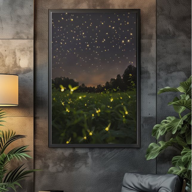 Fireflies under Stars Poster (Skapare uppladdad)