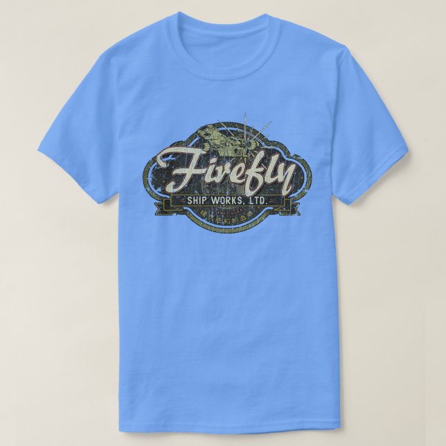 Firefly Firefly Frakt Works Ltd T Shirt (Design framsida)