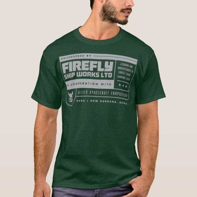 Firefly Frakt Works Ltd T Shirt (Framsida)