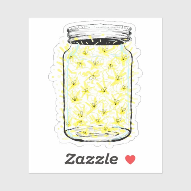 Firefly Frenzy Klistermärken (Ark)