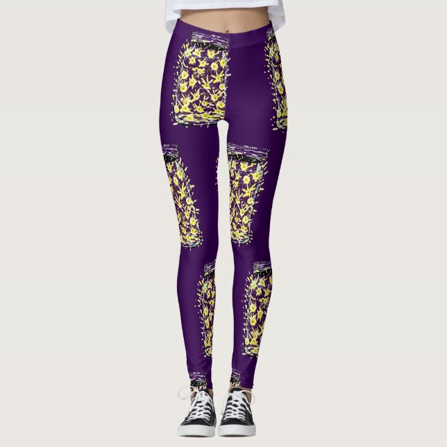 Firefly Frenzy Leggings (Framsida)