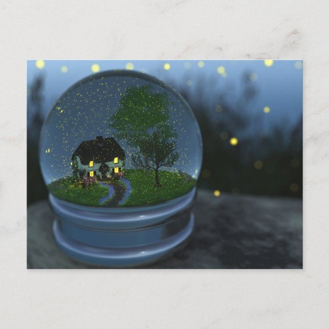 Firefly Globe-vykort Vykort (Framsida)