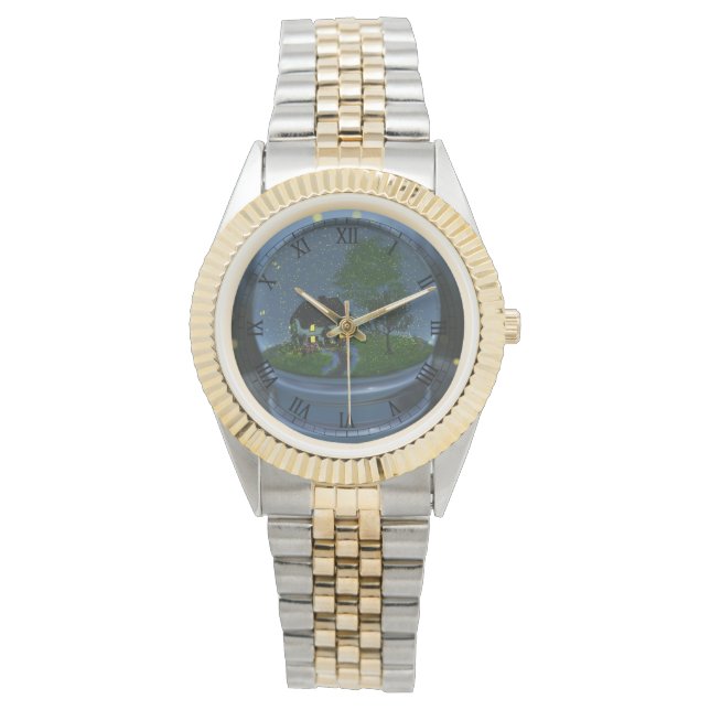 Firefly Globe Watch Armbandsur (Framsida)