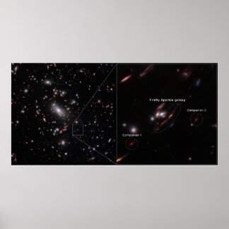 Firefly Gnistra Galaxy Cluster MACS J1423 Poster