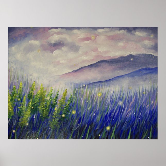 Firefly Kanvastryck Poster (Framsidan)