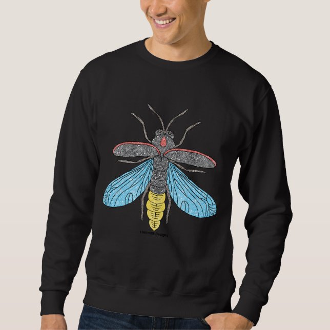 Firefly (levande) - Manar Sweatshirt (Framsida)