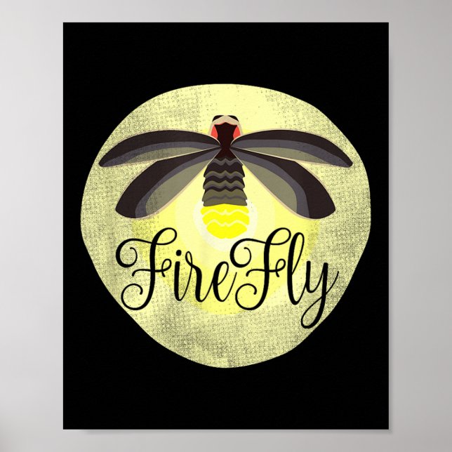 Firefly Lightning Kryp Sommargåva Poster (Framsidan)