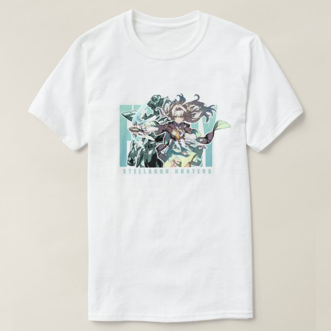 Firefly och SAM - Honkai Star Rail T Shirt (Design framsida)