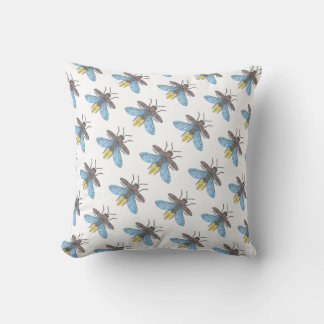 Firefly (patt. white) - Pillow Kudde