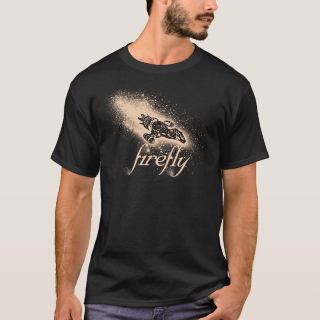Firefly Silhouette   T Shirt (Framsida)