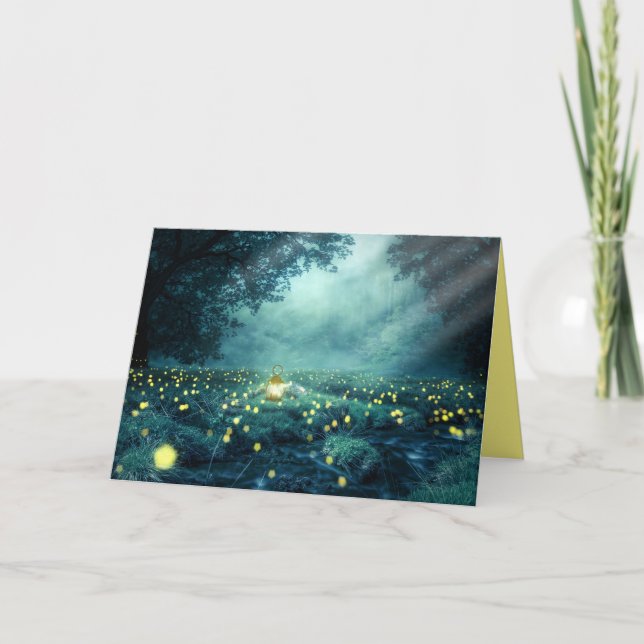Firefly-skog Kort (Framsida)