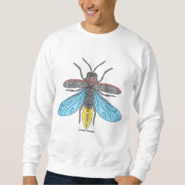 Firefly (vit) - Manar Sweatshirt