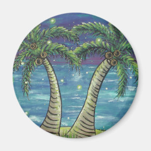 Fireflypalmträdmagnet Magnet