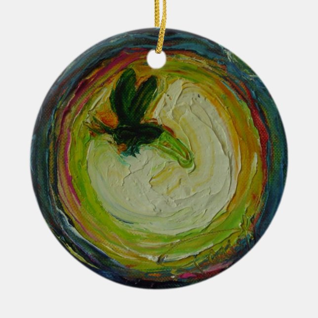 Fireflyprydnad Julgransprydnad Keramik (Framsidan)