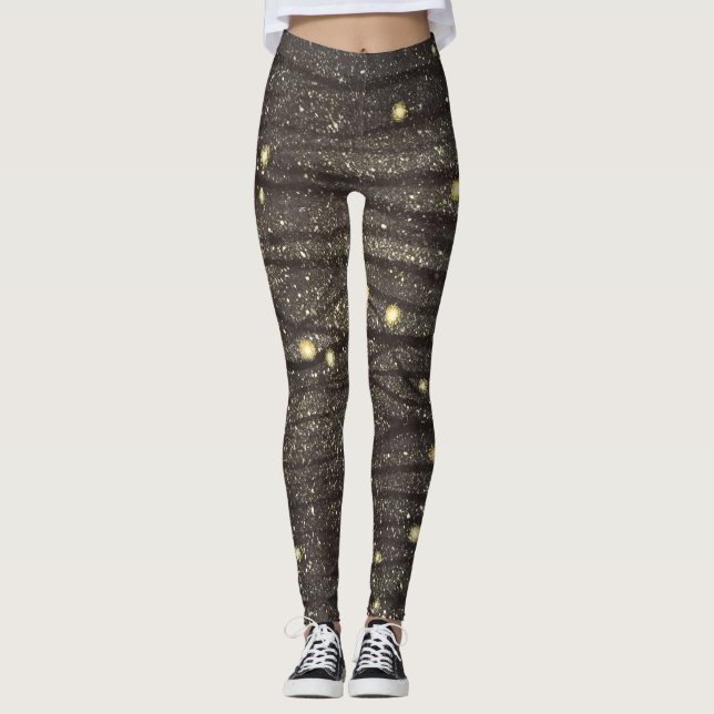 Fireflyskogendamasker Leggings (Framsida)