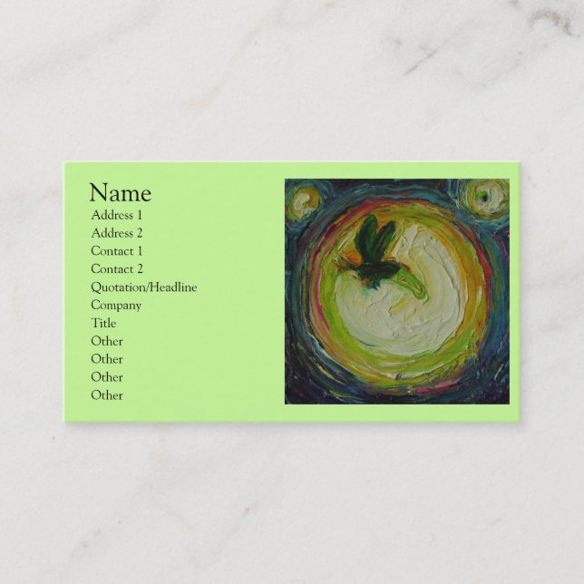 Fireflyvisitkort Visitkort (Framsida)