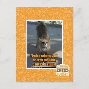 Firefox-avslag Vykort