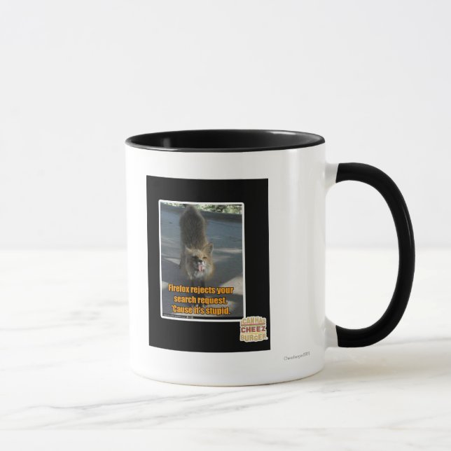 Firefox avvisar mugg (Höger)