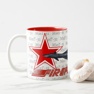 FIREFOX MIG 31 Två-Tonad MUGG
