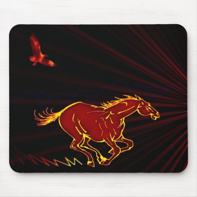 Firehorse Mousepad Musmatta (Framsidan)
