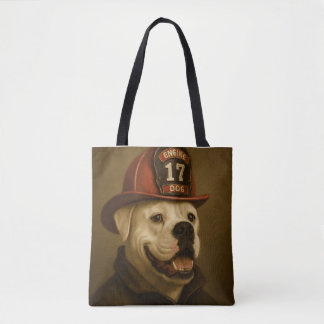 Firehouse Hero-Tote Bag Tygkasse